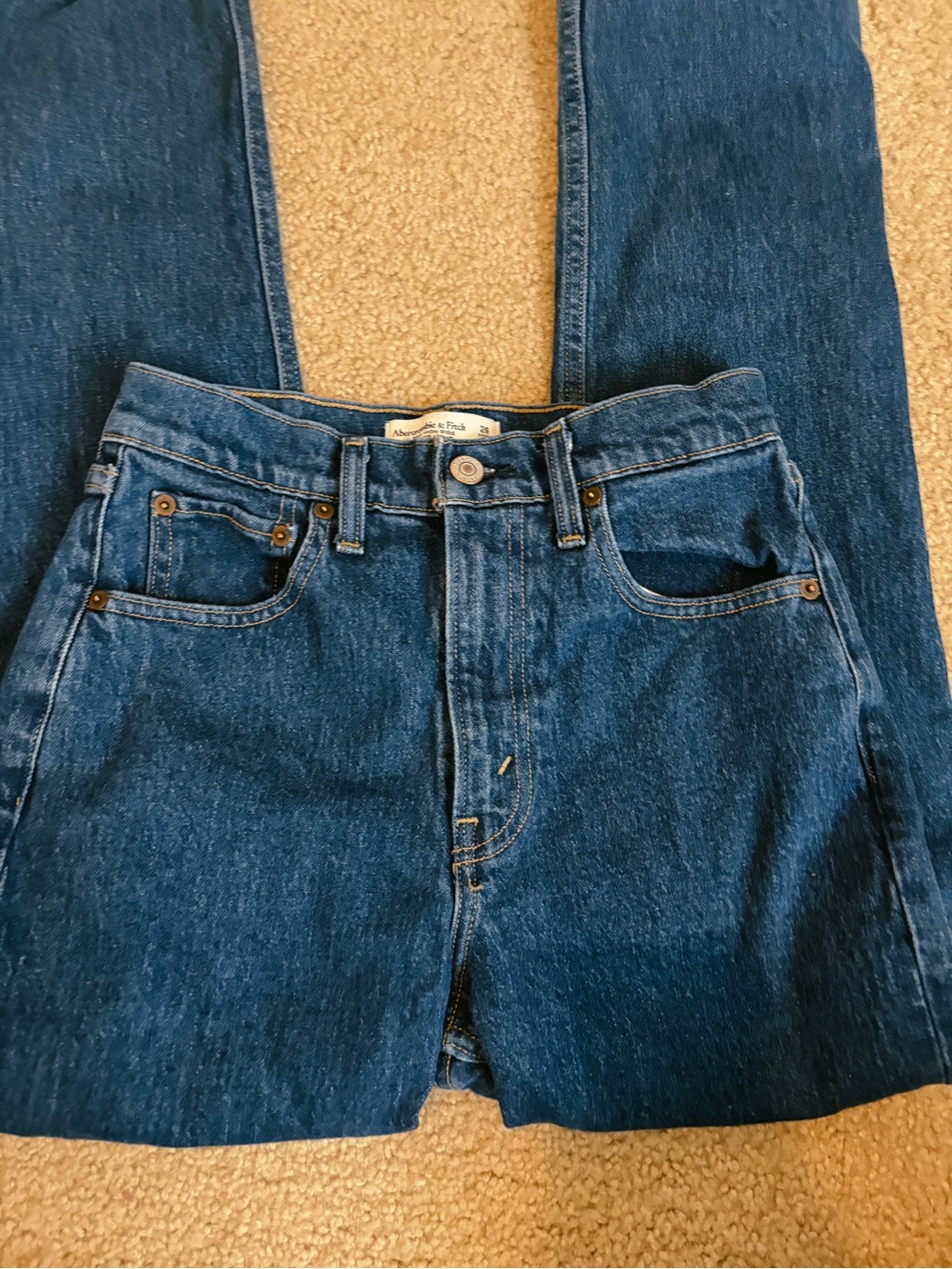 Abercrombie & Fitch Classic Blue Denim Jeans